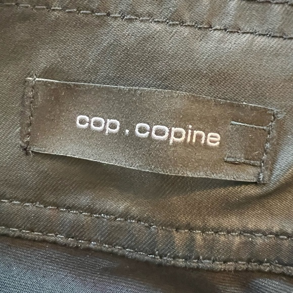 Cop.Copine NWOT Cop.Copine Elegant Black Midi Skirt Size 6 - Picture 2 of 10